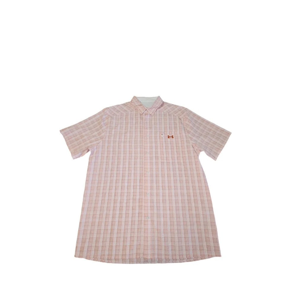 Under Armour Men's Drift Tide 2.0 Plaid Short Sleeve Shirt Large